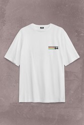 Commodore 61 C64 Logo Antika Bilgisayar Sırt Ön Baskılı Oversize Tişört Unisex T-Shirt - Thumbnail