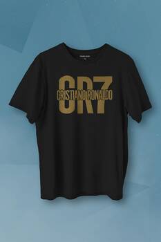 Cr7 Cristiano Ronaldo Best Footballer Baskılı Tişört Unisex T-shirt