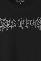 Cradle Of Filth Black Metal Gotik Gothic Goth Music Baskılı Tişört Unisex T-shirt - Thumbnail