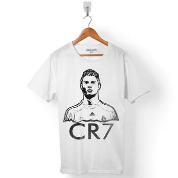 CRISTIANO RONALDO CR7 LOGO JUVENTUS ERKEK TİŞÖRT