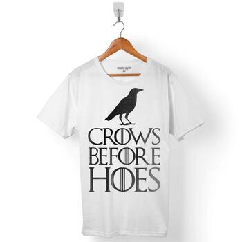 CROWS BEFORE HOES GAME OF THRONES ERKEK TİŞÖRT