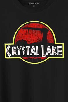 Crystal Lake Korku Filmi Jason Movie Film Halloween Baskılı Tişört Unisex T-Shirt