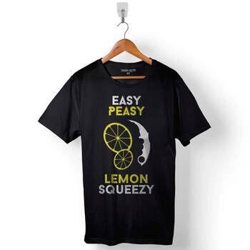 Cs Go Peasy Lemon Squeezy Counter Strike Limon Baskılı Tişört Unisex T-Shirt