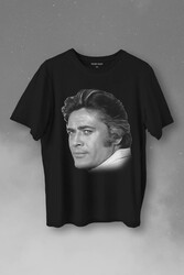 Cüneyt Arkın Fahrettin Cüreklibatur Dizi Film Yeşilçam Baskılı Tişört Unisex T-Shirt - Thumbnail