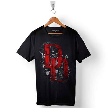 Daredevil Dd Dare devil Logo Baskılı Tişört Unisex T-Shirt