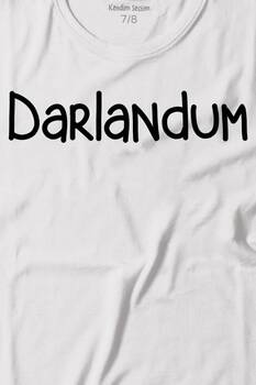 Darlandum Darlandım Dar Lan Dum Karadeniz Trabzon Baskılı Tişört Çocuk T-shirt