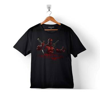 DEADPOOL 1 2 3 LOGO DEAD POOL 5 ÇOCUK TİŞÖRT