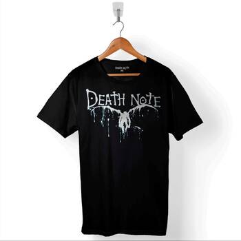 Death Note Oyun Ölüm Notu Baskılı Tişört Unisex T-Shirt