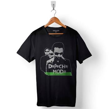 Depeche Mode Green Yeşil D=P=C= Mod= Baskılı Tişört Unisex T-Shirt