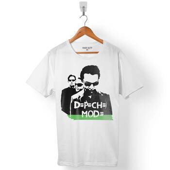 DEPECHE MODE GREEN YEŞİL D=P=C= MOD= ERKEK TİŞÖRT