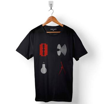 Depeche Mode Violator Spirit New Wave Grey Charcoal Baskılı Tişört Unisex T-Shirt