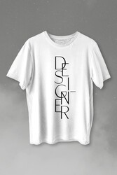 Desinger Grafiker Desenci Çizimci Graphicer Baskılı Tişört Unisex T-shirt - Thumbnail