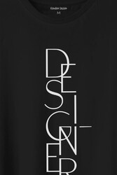 Desinger Grafiker Desenci Çizimci Graphicer Baskılı Tişört Unisex T-Shirt - Thumbnail