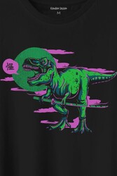 Dinazor Dinosaurs T-Rex Streetwear Sokak Urban Baskılı Tişört Unisex T-Shirt - Thumbnail