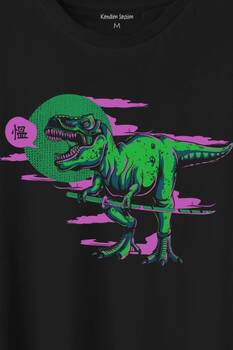 Dinazor Dinosaurs T-Rex Streetwear Sokak Urban Baskılı Tişört Unisex T-Shirt