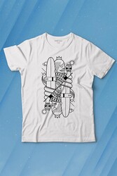 Disenos Papaz İskambil Kağıdı Çizim Baskılı Tişört Çocuk T-shirt - Thumbnail