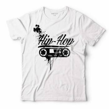 DJ HİP HOP KASET MUSIC RAP REP LOGO ÇOCUK TİŞÖRT