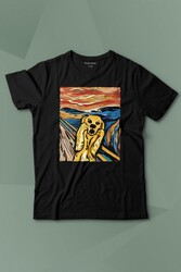 Dog Scream Munch Çığlık Urban Srteet Wear Baskılı Tişört Çocuk T-shirt - Thumbnail