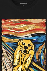 Dog Scream Munch Çığlık Urban Srteet Wear Baskılı Tişört Unisex T-Shirt - Thumbnail