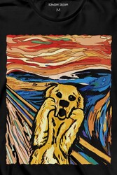 Dog Scream Munch Çığlık Urban Srteet Wear Uzun Kollu Tişört Baskılı T-Shirt - Thumbnail