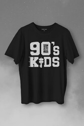 Doksanlar Çocuğu 90S Kids 1990 Lar Nostalji Baskılı Tişört Unisex T-Shirt - Thumbnail