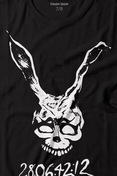 Donnie Darko Beyaz Tavşan Film Movie Dark Baskılı Tişört Çocuk T-shirt