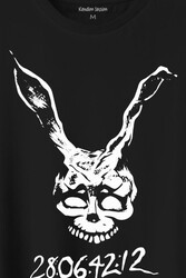 Donnie Darko Beyaz Tavşan Film Movie Dark Baskılı Tişört Unisex T-Shirt - Thumbnail