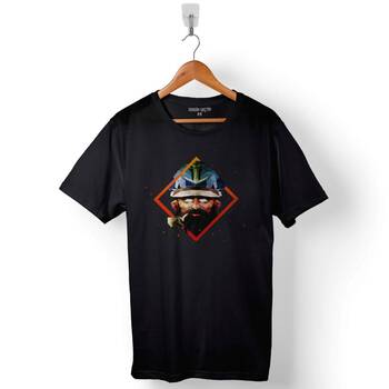 Dota 2 Logo Admiral Kunkka Dota2 Baskılı Tişört Unisex T-Shirt