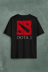 Dota2 Dota 2 Is A Multıplayer Actıve Rts Game Sırt Ön Baskılı Oversize Tişört Unisex T-Shirt - Thumbnail