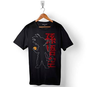 Dragon Ball Camıseta Baskılı Tişört Unisex T-Shirt