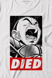 Dragon Ball Krillin Anime Dizi Urban Baskılı Tişört Çocuk T-shirt - Thumbnail