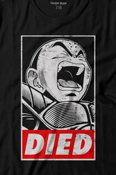 Dragon Ball Krillin Anime Dizi Urban Baskılı Tişört Çocuk T-shirt - Thumbnail