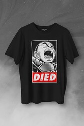 Dragon Ball Krillin Anime Dizi Urban Baskılı Tişört Unisex T-Shirt - Thumbnail