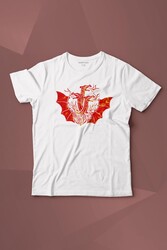 Dragon House Of Targaryen Aegon Ejder Alev Baskılı Tişört Çocuk T-shirt - Thumbnail