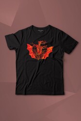 Dragon House Of Targaryen Aegon Ejder Alev Baskılı Tişört Çocuk T-shirt - Thumbnail