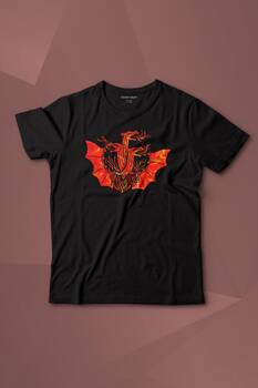 Dragon House Of Targaryen Aegon Ejder Alev Baskılı Tişört Çocuk T-shirt