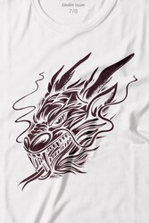 Dragon Japanese Ejder Japon Baskılı Tişört Çocuk T-shirt - Thumbnail