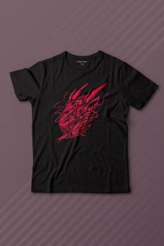 Dragon Japanese Ejder Japon Baskılı Tişört Çocuk T-shirt