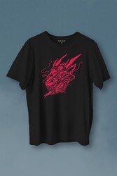 Dragon Japanese Ejder Japon Baskılı Tişört Unisex T-Shirt - Thumbnail