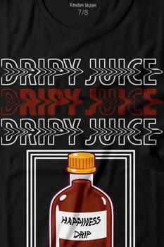 Dripy Juice Espirili Streepwear Baskılı Tişört Çocuk T-shirt