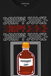 Dripy Juice Espirili Streepwear Baskılı Tişört Unisex T-Shirt - Thumbnail