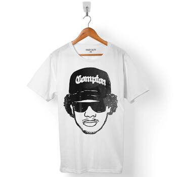 EAZY E COMPTON LOGO EAZY-E N 95 N95 ERKEK TİŞÖRT