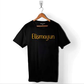 Elişmayun İlişmeyin Karışmayın Karadeniz Baskılı Tişört Unisex T-Shirt