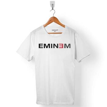 EMINEM 8 MILES 8 EIGHT SEKİZ MİL LOGO ERKEK TİŞÖRT