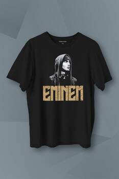 Eminem Rap Hiphop 8 Mile Shady Baskılı Tişört Unisex T-Shirt