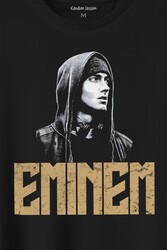 Eminem Rap Hiphop 8 Mile Shady Baskılı Tişört Unisex T-Shirt - Thumbnail