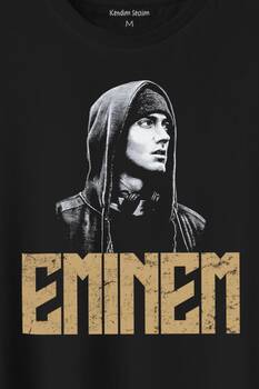 Eminem Rap Hiphop 8 Mile Shady Baskılı Tişört Unisex T-Shirt