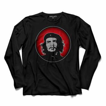 ERNOSTO CHE GUEVARA KÜBA DEVRİMCİ SİLÜET 2 UZUN KOLLU TİŞÖRT