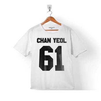 EXO CHANYEOL CHAN YEOL 61 LOGO ÇOCUK TİŞÖRT