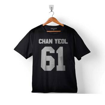 EXO CHANYEOL CHAN YEOL 61 LOGO ÇOCUK TİŞÖRT